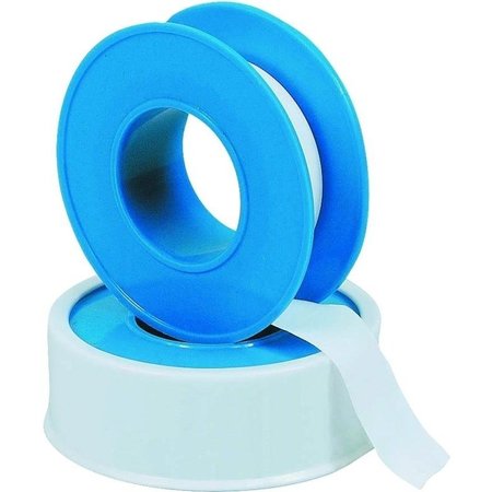 HARVEY Thread Seal Tape, 260 in L, 34 in W, PTFE, BlueWhite 017209-144